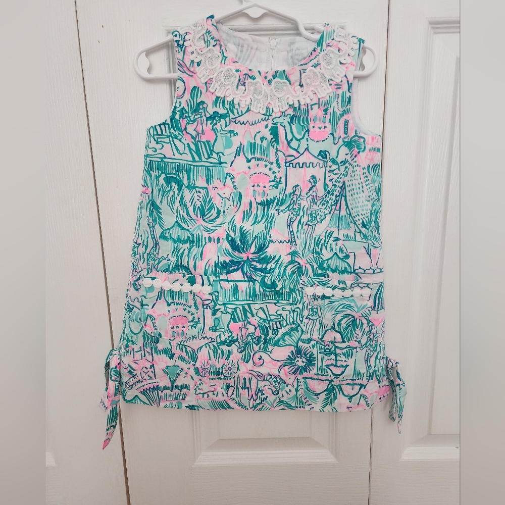 Lilly Pulitzer toddler shift (3) EUC